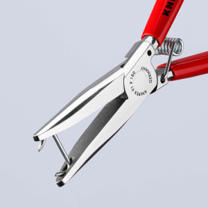 KNIPEX 91 91 180 Polsterklammerzange mit Kunststoff überzogen spiegelpoliert 180 mm
