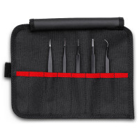 KNIPEX 92 00 01 ESD Universalpinzetten-Set ESD 5-teilig 90 mm
