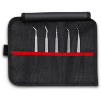 KNIPEX 92 00 03 SMD-Pinzetten-Set 5-teilig 90 mm
