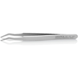 KNIPEX 92 01 02 SMD-Präzisionspinzette Glatt 120 mm