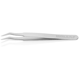 KNIPEX 92 01 02 SMD-Präzisionspinzette Glatt 120 mm