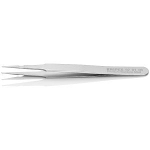 KNIPEX 92 01 03 SMD-Präzisionspinzette Glatt 120 mm