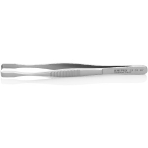 KNIPEX 92 01 07 Positionierpinzette Geriffelt 143 mm