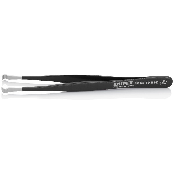 KNIPEX 92 08 79 ESD Positionierpinzette ESD Geriffelt 122 mm