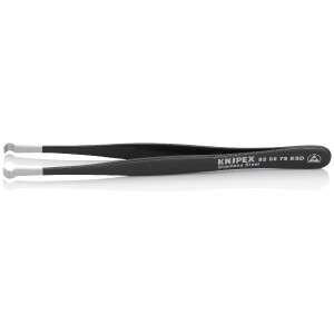 KNIPEX 92 08 79 ESD Positionierpinzette ESD Geriffelt 122 mm
