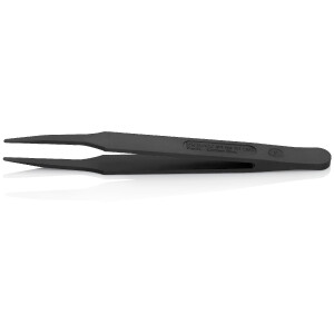 KNIPEX 92 09 01 ESD Kunststoffpinzette ESD Glatt 115 mm