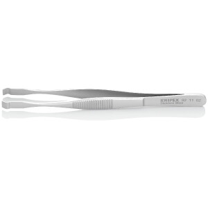 KNIPEX 92 11 02 Positionierpinzette Geriffelt 145 mm