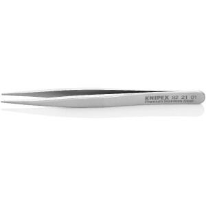 KNIPEX 92 21 01 Präzisionsfeinmechanikpinzette Glatt...