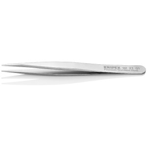 KNIPEX 92 21 01 Präzisionsfeinmechanikpinzette Glatt...