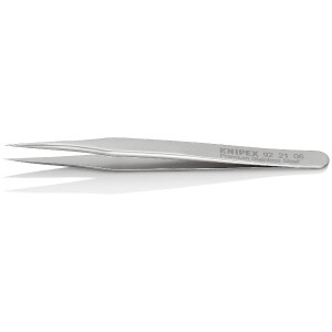 KNIPEX 92 21 06 Mini-Präzisionspinzette Glatt 80 mm