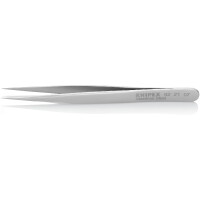 KNIPEX 92 21 07 Präzisionsfeinmechanikpinzette Glatt 110 mm