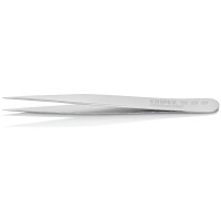 KNIPEX 92 21 07 Präzisionsfeinmechanikpinzette Glatt 110 mm