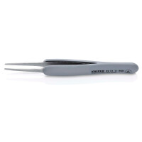 KNIPEX 92 21 11 ESD Präzisionspinzette mit gummiertem Griff ESD gummierter Griff 123 mm
