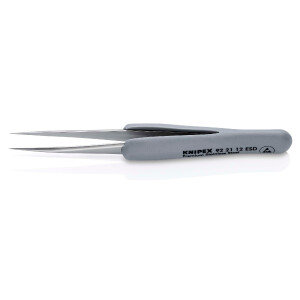 KNIPEX 92 21 12 ESD Präzisionspinzette mit...