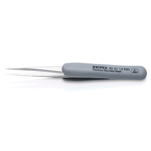 KNIPEX 92 21 12 ESD Präzisionspinzette mit...