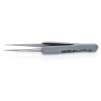 KNIPEX 92 21 12 ESD Präzisionspinzette mit gummiertem Griff ESD gummierter Griff 112 mm