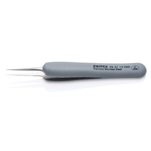 KNIPEX 92 21 13 ESD Präzisionspinzette mit...