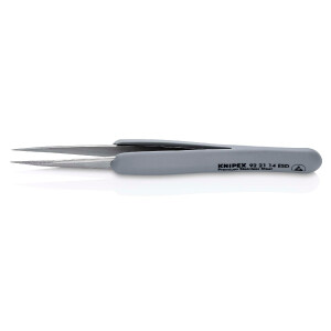 KNIPEX 92 21 14 ESD Präzisionspinzette mit...