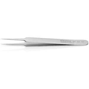 KNIPEX 92 22 12 Präzisionsfeinmechanikpinzette Glatt...