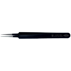 KNIPEX 92 28 71 ESD Universalpinzette ESD Glatt 110 mm