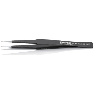 KNIPEX 92 28 72 ESD Universalpinzette ESD Glatt 130 mm