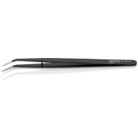 KNIPEX 92 34 37 Präzisionsfeinmechanikpinzette Geriffelt 155 mm