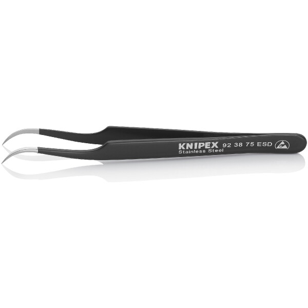 KNIPEX 92 38 75 ESD Universalpinzette ESD Glatt 118 mm