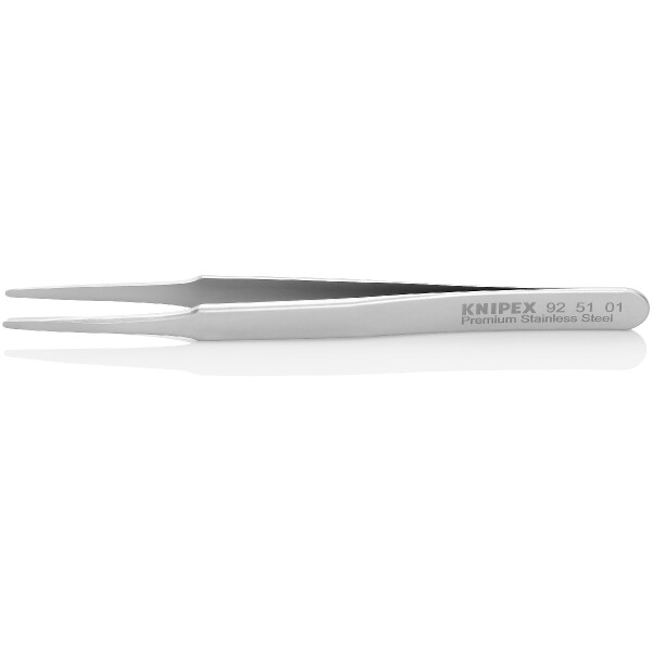 KNIPEX 92 51 01 Präzisionsfeinmechanikpinzette Glatt 120 mm