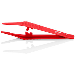 KNIPEX 92 69 84 Kunststoffpinzette Geriffelt 129 mm