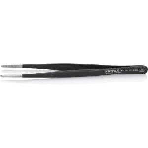 KNIPEX 92 78 77 ESD Universalpinzette ESD Geriffelt 145 mm