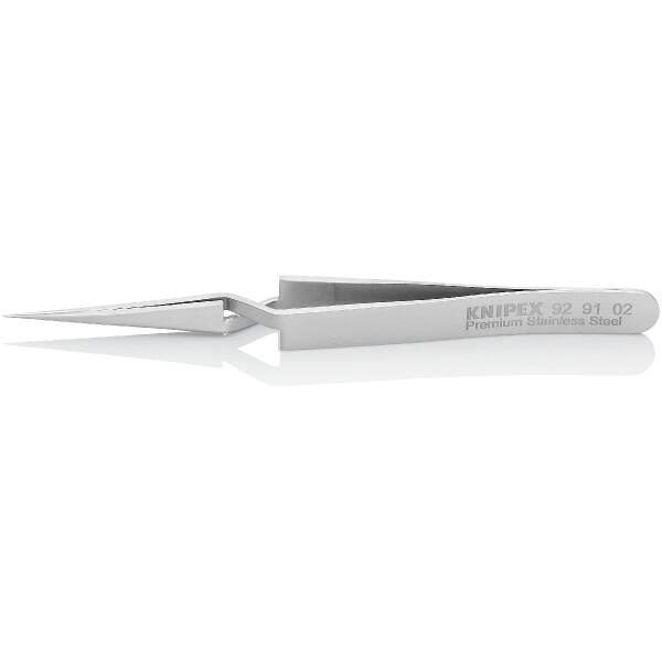KNIPEX 92 91 02 Universalkreuzpinzette Glatt 120 mm