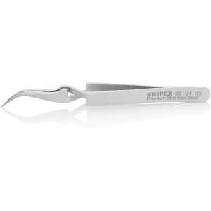 KNIPEX 92 91 03 Universalkreuzpinzette Glatt 115 mm