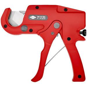 KNIPEX 94 10 185 Rohrschneider für Kunststoffrohre...