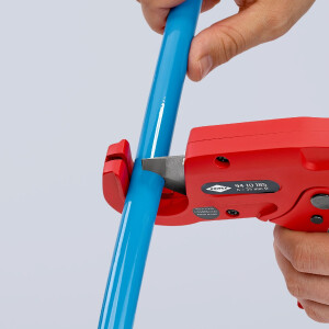 KNIPEX 94 10 185 Rohrschneider für Kunststoffrohre (Elektroinstallation) 185 mm