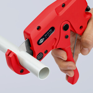 KNIPEX 94 10 185 Rohrschneider für Kunststoffrohre (Elektroinstallation) 185 mm