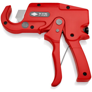 KNIPEX 94 10 185 Rohrschneider für Kunststoffrohre...
