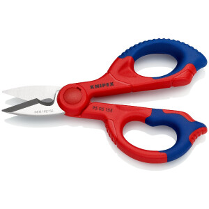 KNIPEX 95 05 155 SB Elektrikerscheren mit...