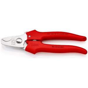 KNIPEX 95 05 165 SB Kabelschere Griffe mit Kunststoff...