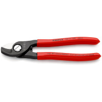 KNIPEX 95 11 165 SB Kabelschere mit Kunststoff überzogen brüniert 165 mm