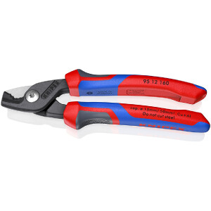 KNIPEX 95 12 160 StepCut® Kabelschere mit...