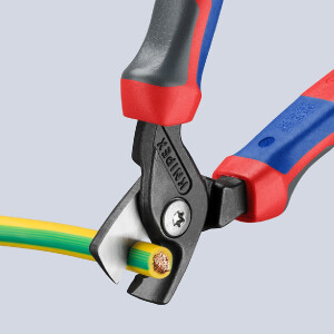 KNIPEX 95 12 160 StepCut® Kabelschere mit...