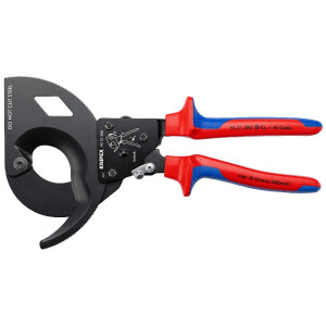 KNIPEX 95 31 280 Kabelschneider (Ratschenprinzip) mit...