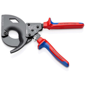 KNIPEX 95 31 280 Kabelschneider (Ratschenprinzip) mit...