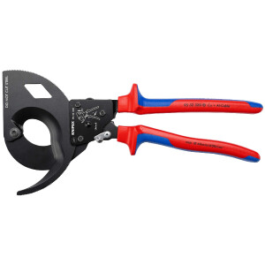 KNIPEX 95 32 320 Kabelschneider (Ratschenprinzip,...