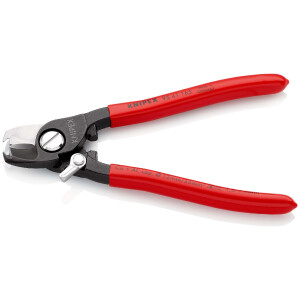 KNIPEX 95 41 165 Kabelschere mit Kunststoff...