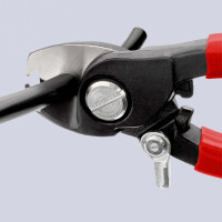 KNIPEX 95 41 165 Kabelschere mit Kunststoff überzogen brüniert 165 mm
