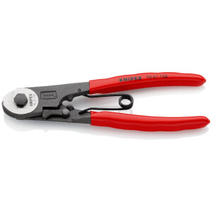 KNIPEX 95 61 150 Bowdenzugschneider mit Kunststoff...