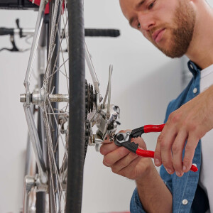 KNIPEX 95 61 190 Drahtseilschere geschmiedet mit Kunststoff überzogen 190 mm