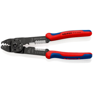 KNIPEX 97 21 215 B Crimpzange mit...