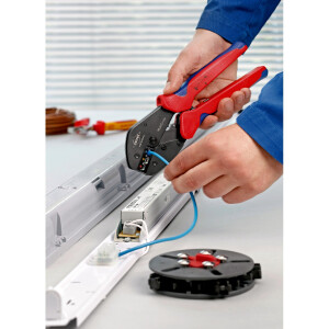 KNIPEX 97 33 01 MultiCrimp® Crimpzange mit...